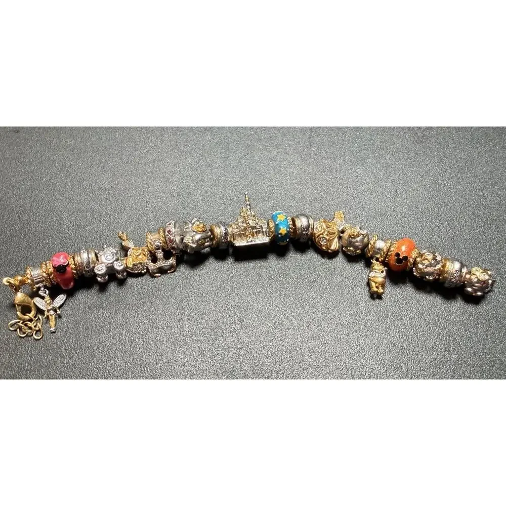 I Wish You Licensed Disney RARE RETIRED The Bradford Exchange Charm Bracelet